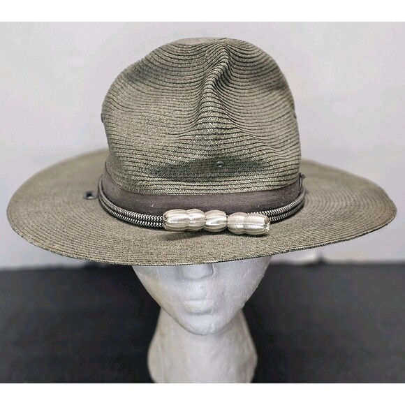 Stratton Self Forming Green Mens Hat 7 1/4 - NO chin Strap - Picture 1 of 16